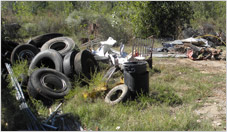 Junk Removal - Old Tires, Underground Tanks, and Scrap Metal